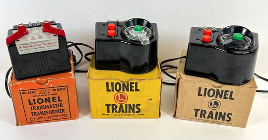 LIONEL ELECTRIC TRAINS - TRAINMASTER TRANSFORMERS