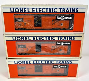 LIONEL ELECTRIC TRAINS - 6-19229 FRISCO BOX CAR