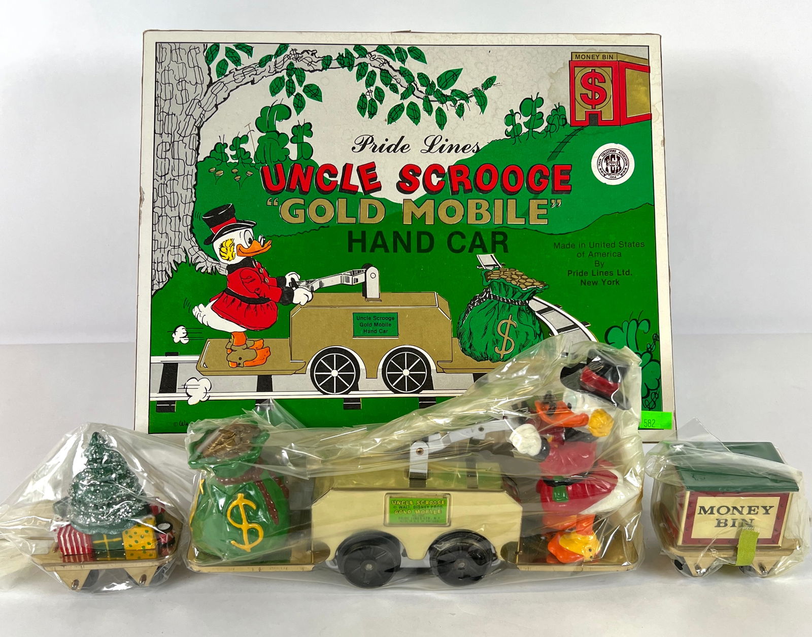 PRIDE LINES UNCLE SCROOGE HAND CAR (1 of 1)