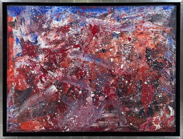 AFTER JACKSON POLLOCK PAINTING