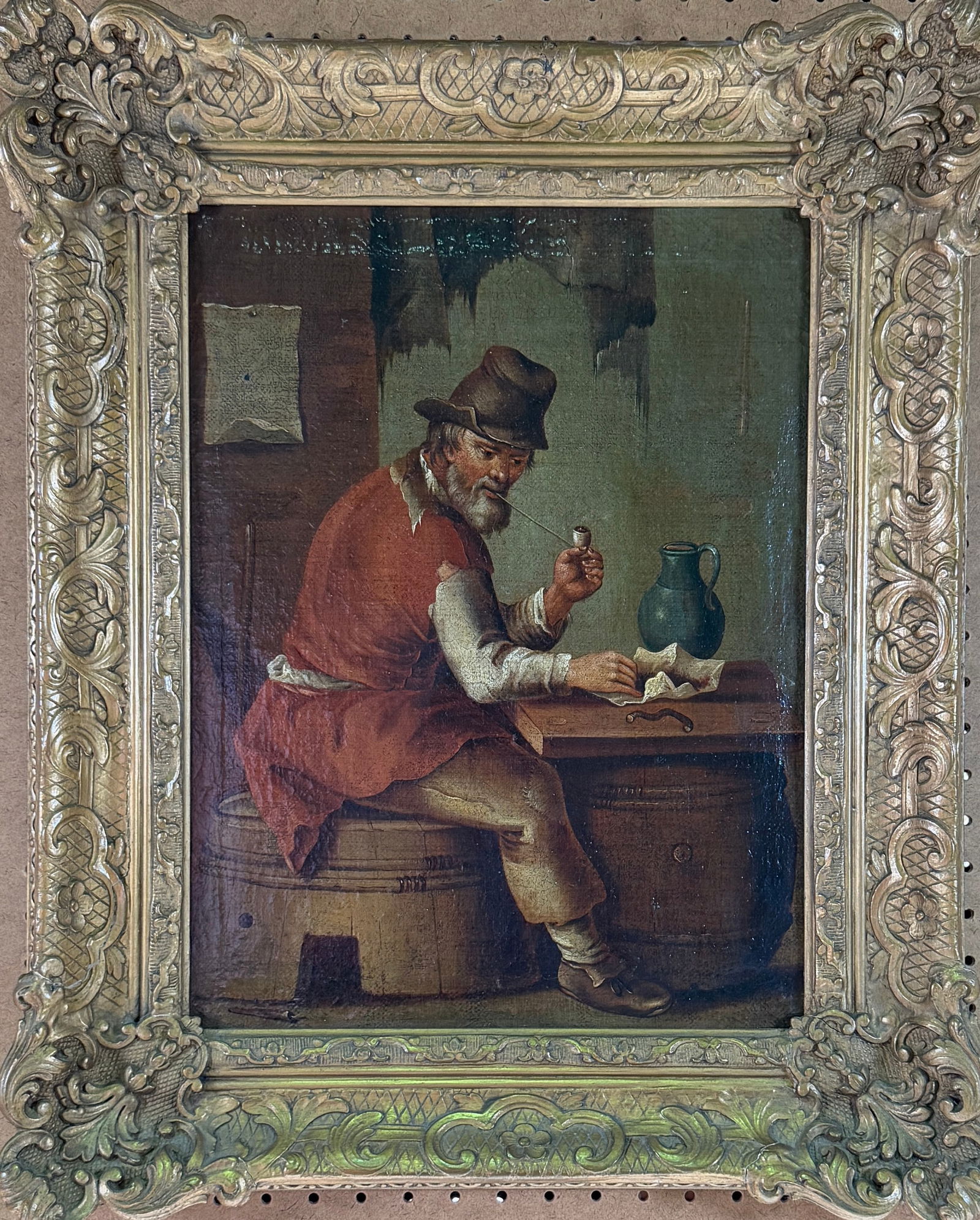 AFTER DAVID TENIER TAVERN/PEASANT PAINTING (1 of 1)