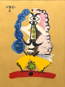 PABLO PICASSO LITHOGRAPH - PERSONNE IMAGINAIRE