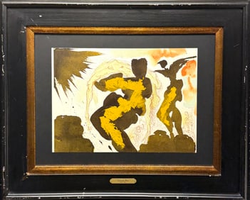 SALVADOR DALI - BIBLIA SACRA LITHOGRAPH