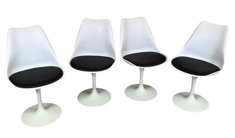AFTER SAARINEN TULIP DINING CHAIRS