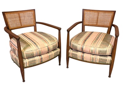 MANNER OF EDWARD WORMLEY LOUNGE CHAIRS
