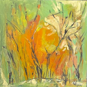 AFTER ALMA W. THOMAS ABSTRACT PAINTING