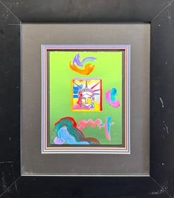 PETER MAX - LIBERTY HEAD