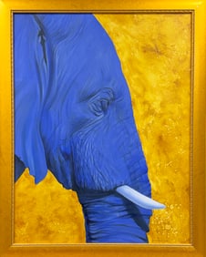 ED BREDENKAMP - ELEPHANT PAINTING