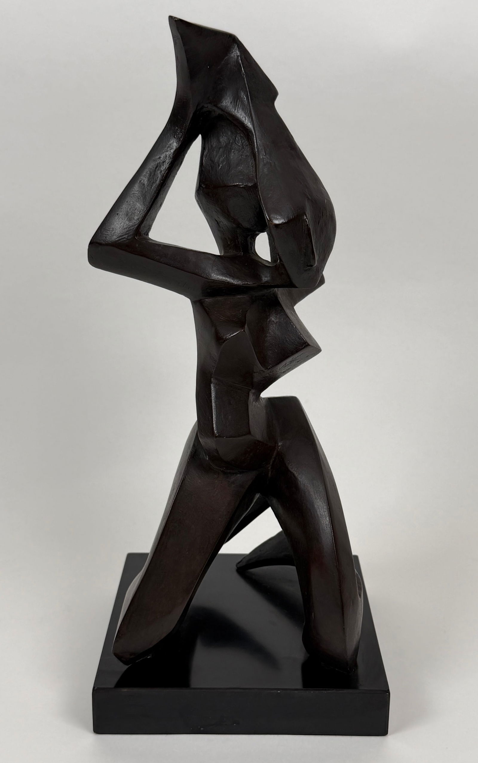 IRENE HAMAR BRONZE SCULPTURE - MASK (1 of 3)