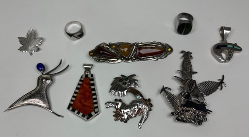 STERLING SILVER JEWELRY