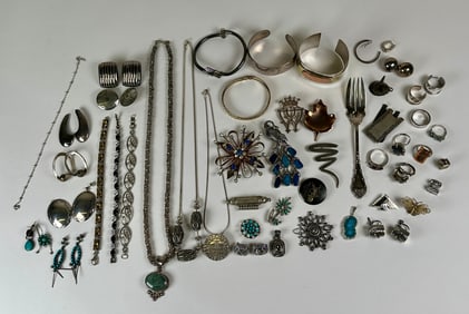 ESTATE JEWELRY COLLECTION - STERLING SILVER