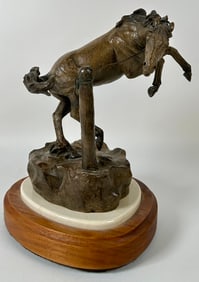 DON HUNTSMAN BRONZE HORSE SCULPTURE