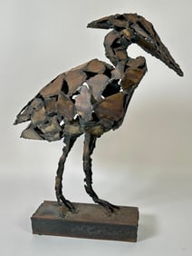 SILAS SEANDEL (ATTR.) MIXED METAL SCULPTURE