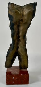 SERGIO STOREL ABSTRACT TORSO SCULPTURE