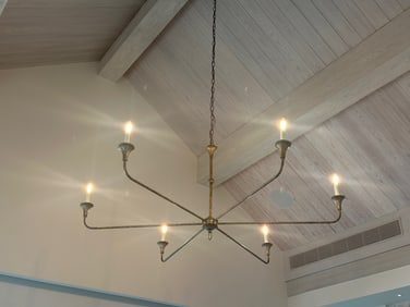 NOTTAWAY SIX-ARM CHANDELIER