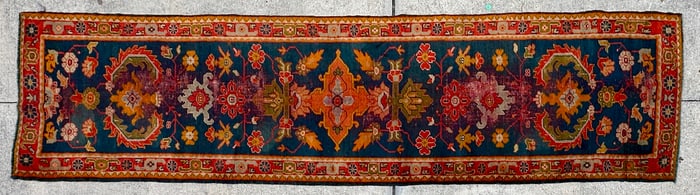 CAUCASIAN KAZAK RUNNER RUG CARPET