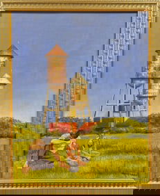 JEFFREY EDSON SMART TRIBUTE PAINTING