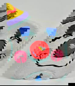 COWBOY MIKE KEEVER CLOWN SCULPTURE