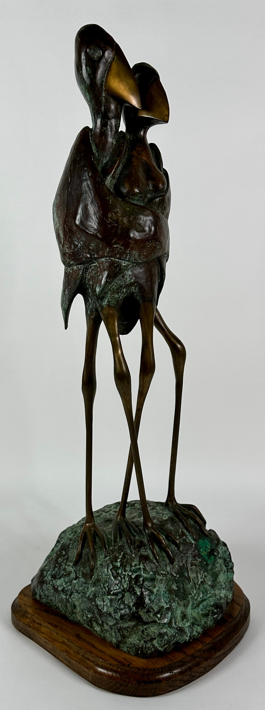 WALTER PALMER BRONZE SCULPTURE (1 of 3)