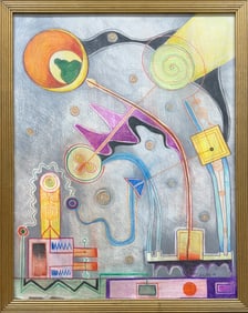 FRANK LOBDELL ABSTRACT PAINTING