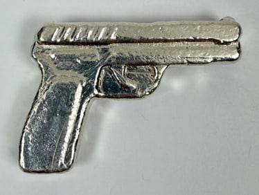 TWO OUNCE 999 FINE SILVER INGOT