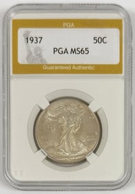 1937 U.S. WALKING LIBERTY HALF DOLLAR