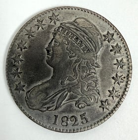 1825 U.S. CAPPED BUST HALF DOLLAR