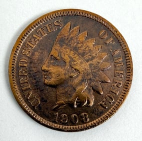 1908-S U.S. INDIAN HEAD CENT
