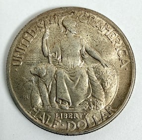 1936-S SAN DIEGO SILVER HALF DOLLAR