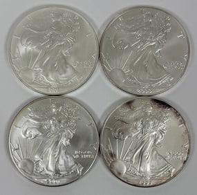 U.S. AMERICAN SILVER EAGLE COINS