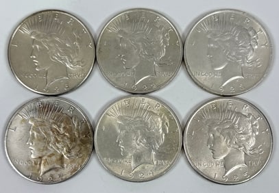 U.S. PEACE SILVER DOLLAR COLLECTION