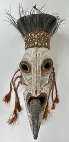 NEW GUINEA - TRIBAL MEI MASK