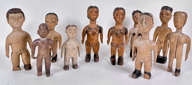 ANTIQUE VENAVI EWE TRIBAL DOLLS