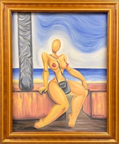 AFTER NIKOS ENGONOPOULOS PAINTING