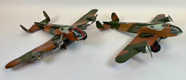 MARX TOYS LIBERATOR BOMBER PLANES