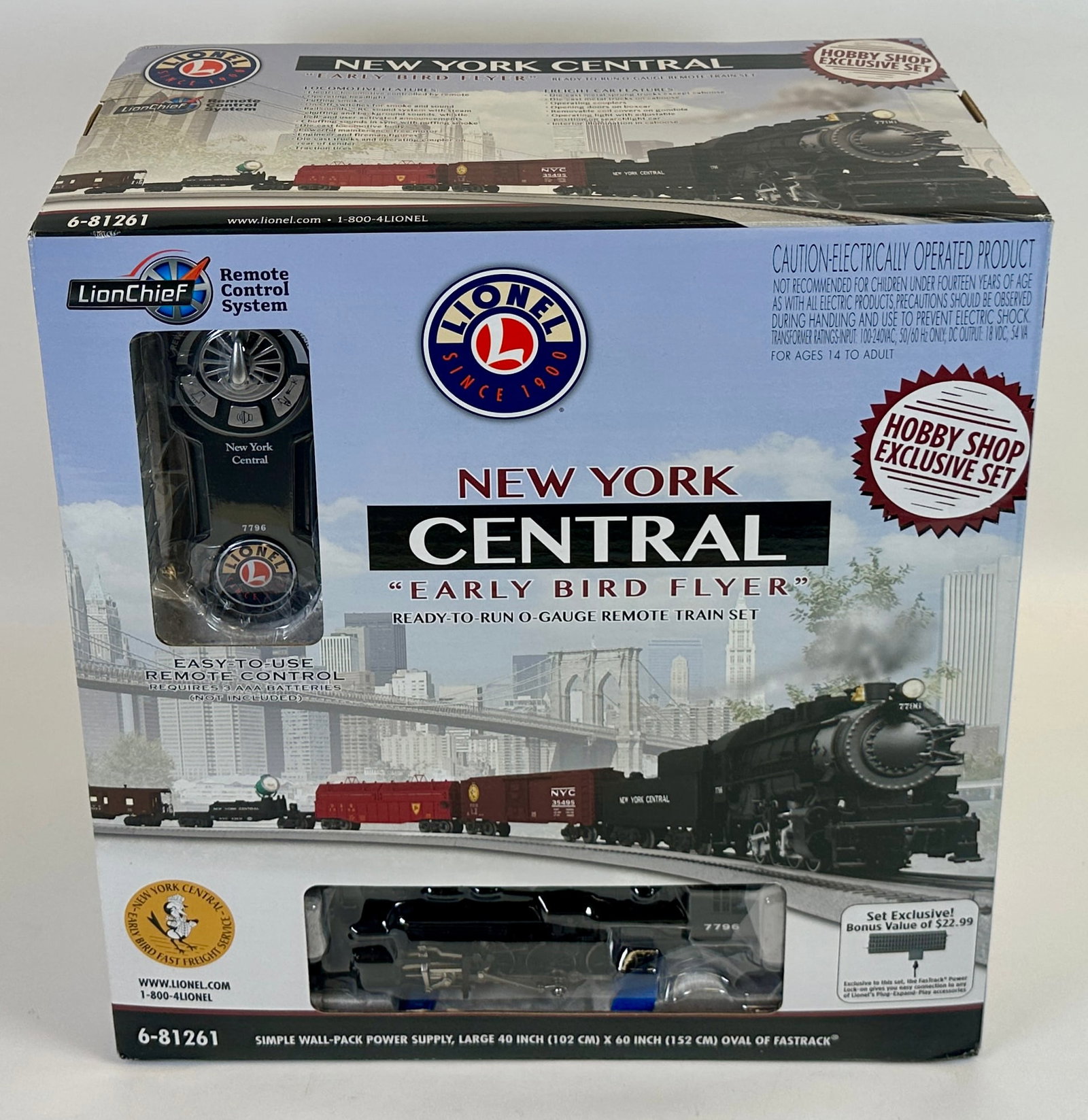 LIONEL TRAINS - NEW YORK CENTRAL 6-81261 (1 of 4)