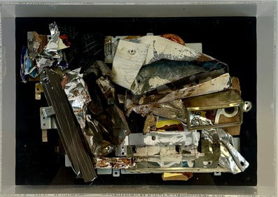 THREE DIMENSIONAL FOUND OBJECTS ART