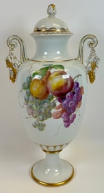STRIEGAU - DRESDNER PORCELAIN VASE