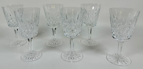 WATERFORD CRYSTAL LISMORE STEMWARE - GOBLETS