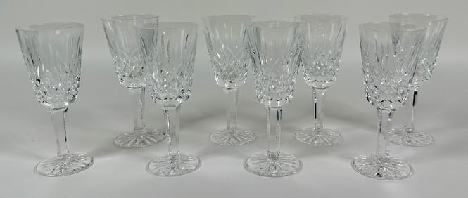 WATERFORD CRYSTAL LISMORE STEMWARE - GOBLETS