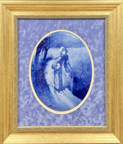 DOULTON BURSLEM ENGLAND PORCELAIN PLAQUE