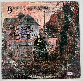 BLACK SABBATH - OZZY OSBOURNE SIGNED LP ALBUM