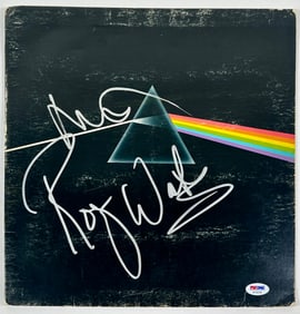 PINK FLOYD - ROGER WATERS SIGNED ALBUM COVER