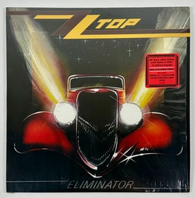 ZZ OP - ELIMINATOR LP RECORD ALBUM