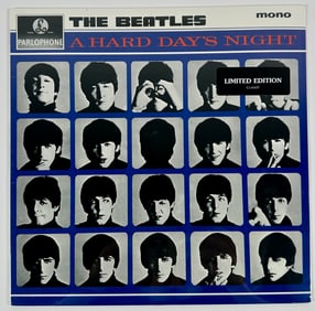 THE BEATLES - A HARD DAY'S NIGHT LP RECORD ALBUM