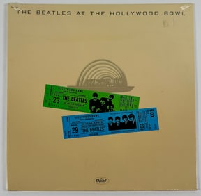 THE BEATLES - AT THE HOLLYWOOD BOWL LP RECORD ALBUM