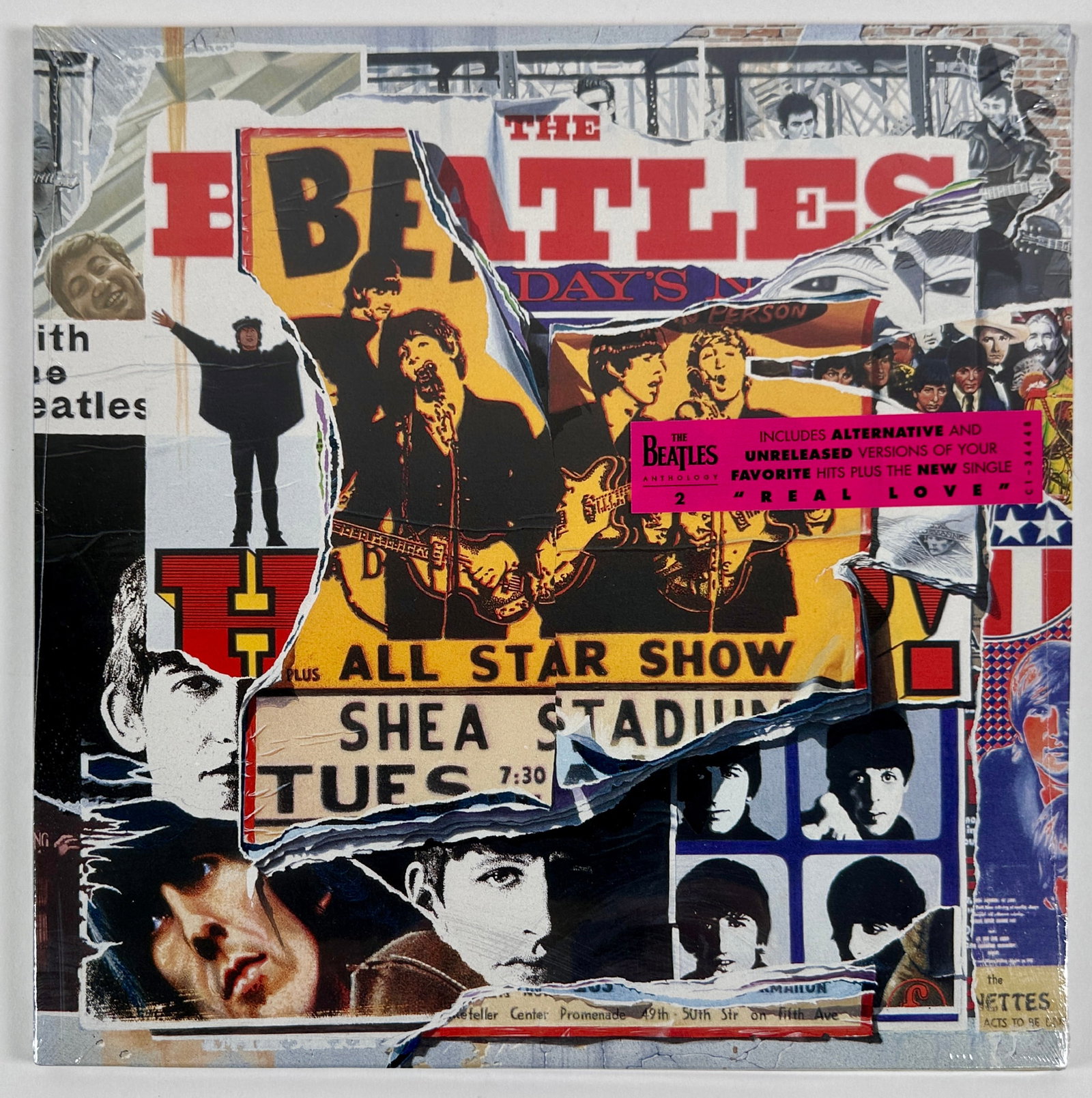 THE BEATLES - ANTHOLOGY 2 LP RECORD ALBUM (1 of 2)