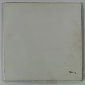 THE BEATLES - WHITE LP RECORD ALBUM