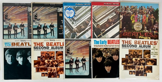 THE BEATLES - LP VINYL RECORD COLLECTION