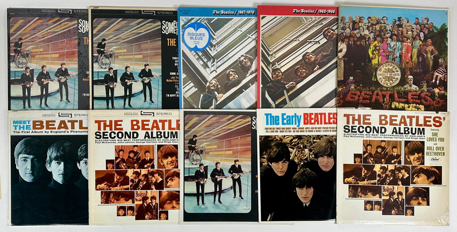THE BEATLES - LP VINYL RECORD COLLECTION (1 of 2)